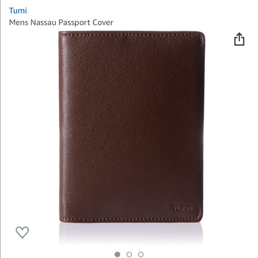 Tumi Nassau SLG Passport case